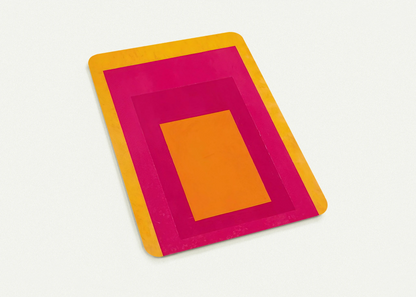 HOMAGE TO THE SQUARE LA TEHUANA 1951 By Josef Albers Pack of 10 Post Cards | Josef Albers Post Cards | A6 (10.5 x 14.8 cm) - 4.1 x 5.8 inches