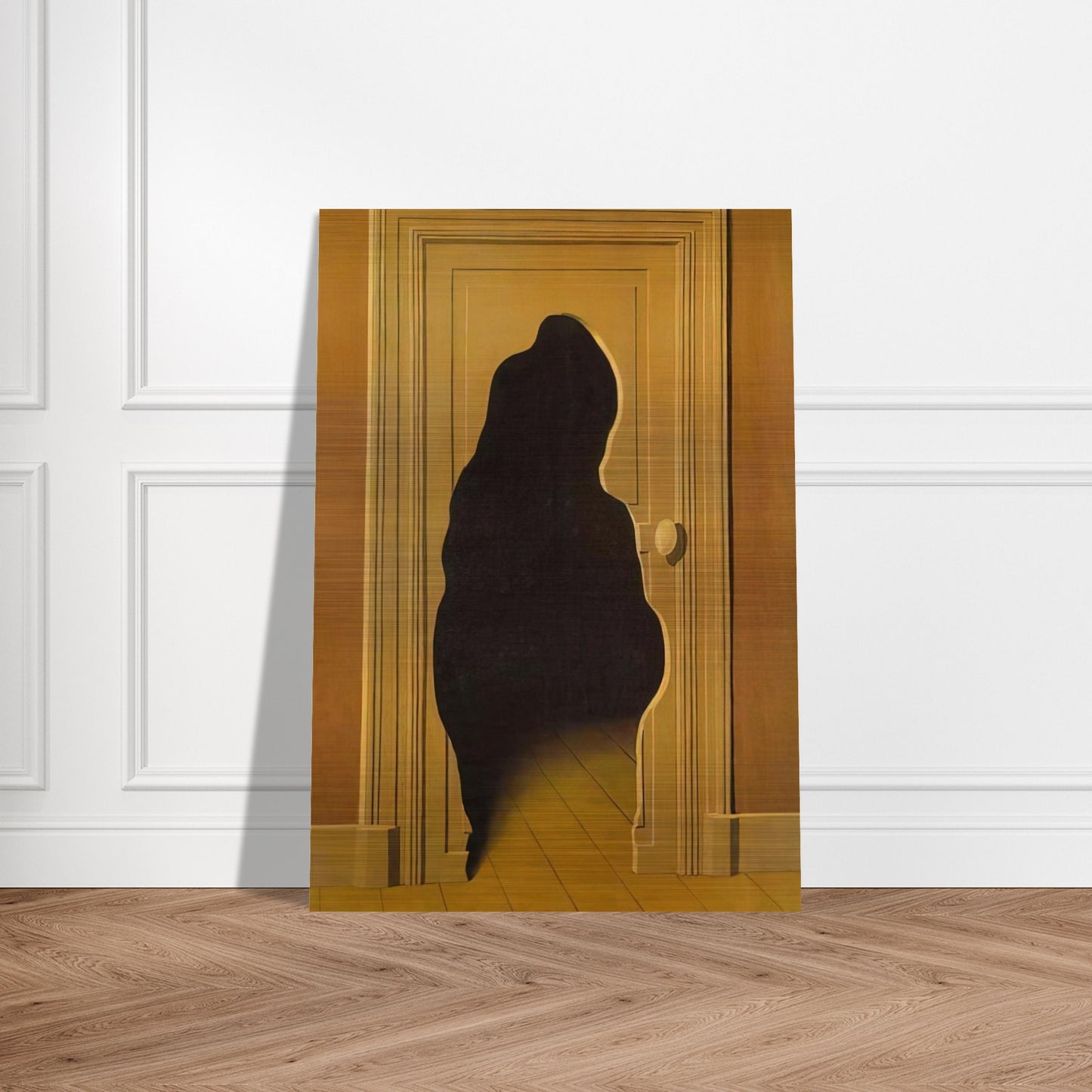 UNEXPECTED ANSWER 1933 - Rene Magritte Brushed Aluminum Print - 70x100 cm / 28x40 inches | Rene Magritte Aluminum Print | Rene Magritte Prints