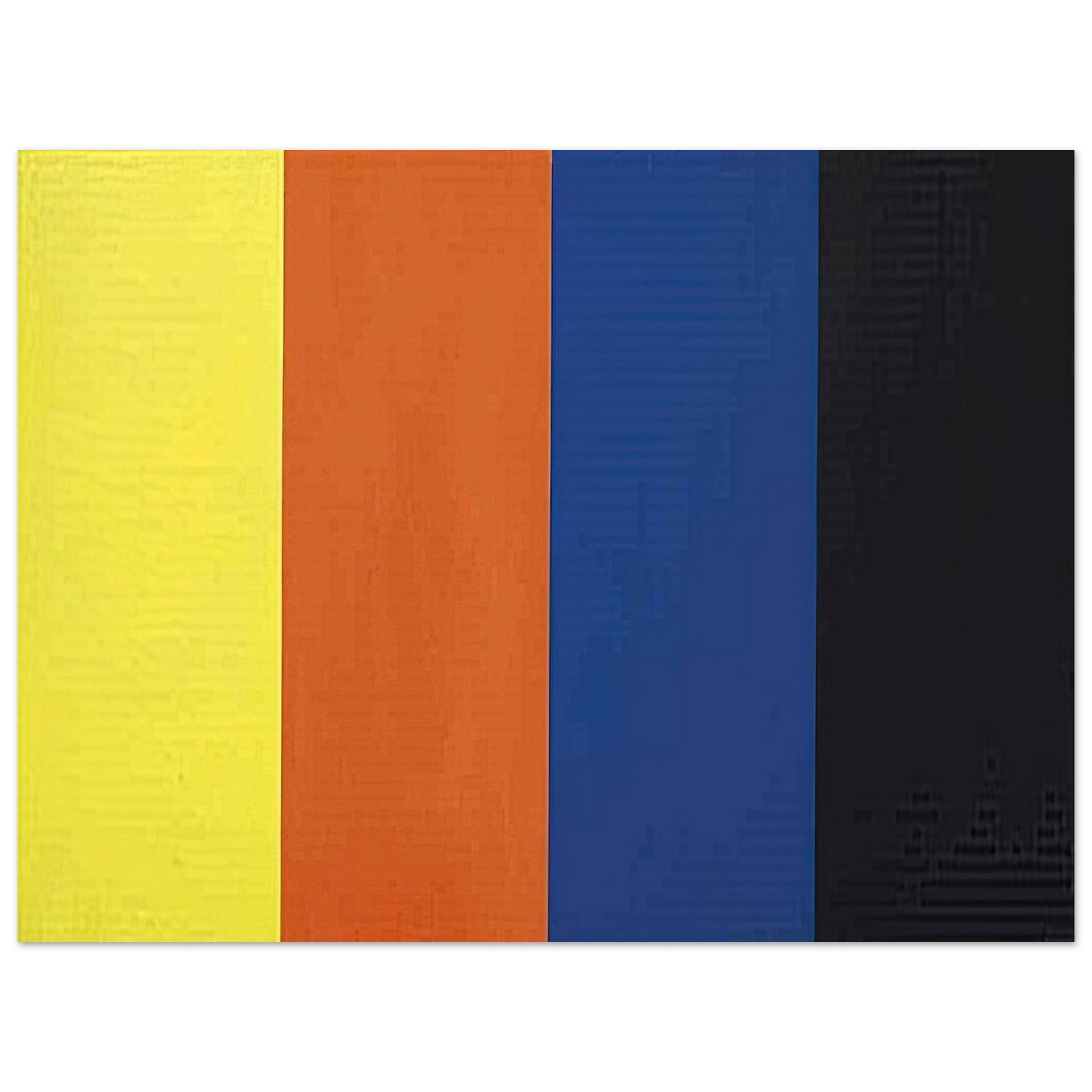 Gunther Forg - Untitled farbfeld - 1986 Fine Art Poster - Default Title