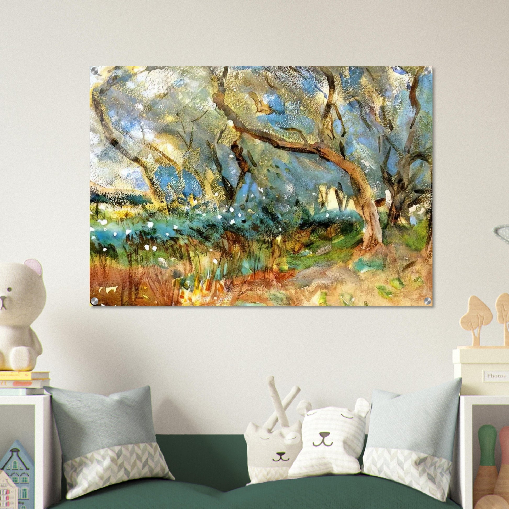 Landscape - John Singer Sargent Acrylic Print - 70x100 cm / 28x40″ inches | John Singer Sargent Wall Art | John Singer Sargent Prints