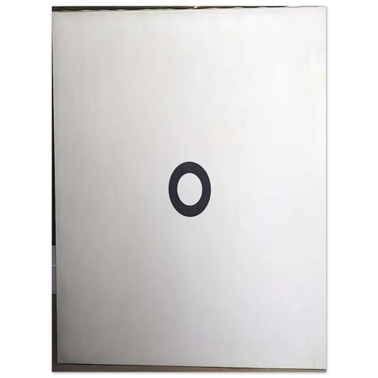 Daniel Buren - Cercle noir sur fond blanc - 1967 Fine Art Poster - Default Title