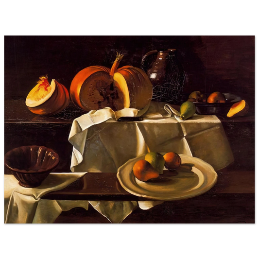 Andre Derain - THE STILL LIFE WITH PUMPKIN 1939 Fine Art Poster - Default Title