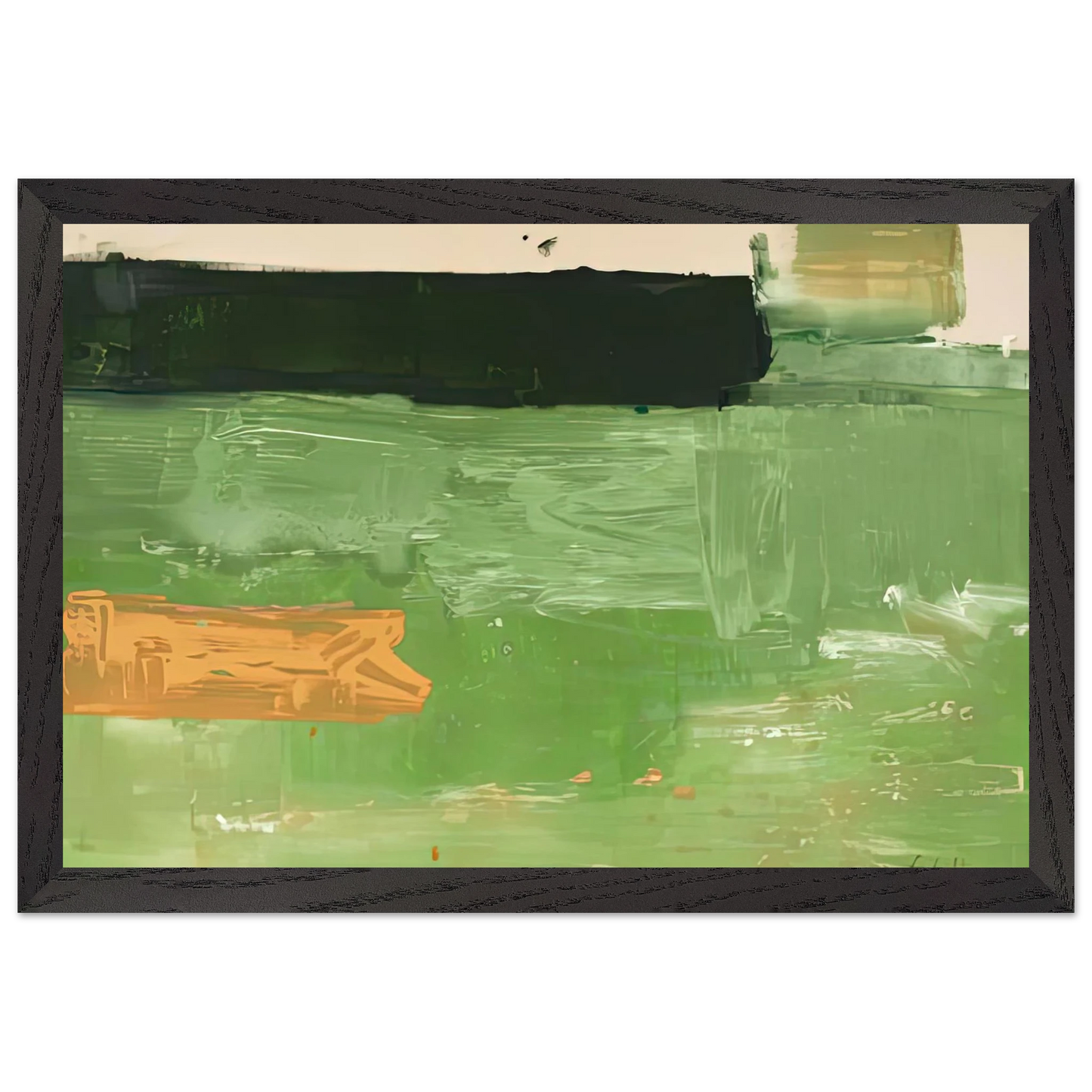 Helen Frankenthaler - Mediterranean, 1981- Wall Art - 30x40 cm / 12x16 inches - Fine Art Poster - -