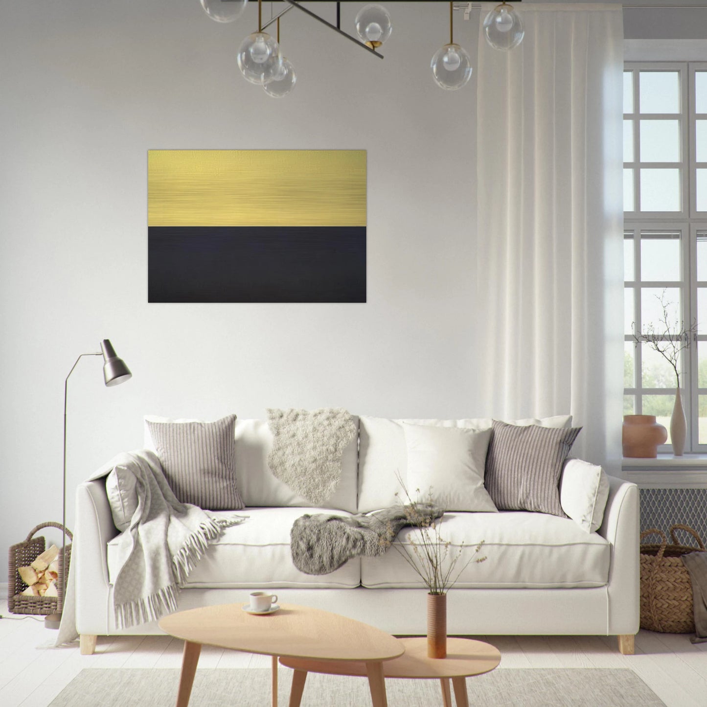 Rodeo - 1971 - Brice Marden Brushed Aluminum Print - 70x100 cm / 28x40 inches | Brice Marden Aluminum Print | Brice Marden Prints