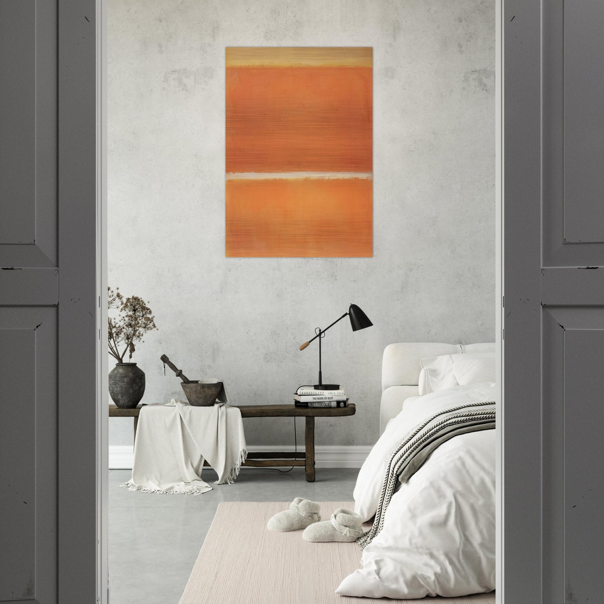 No.11 - 1963 - Mark Rothko Brushed Aluminum Print - 70x100 cm / 28x40 inches | Mark Rothko Aluminum Print | Mark Rothko Prints