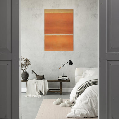 No.11 - 1963 - Mark Rothko Brushed Aluminum Print - 70x100 cm / 28x40 inches | Mark Rothko Aluminum Print | Mark Rothko Prints