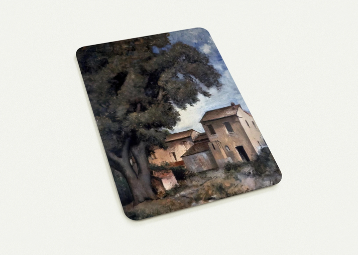 MERIGGIO 1927 By Carlo Carra Pack of 10 Post Cards | Carlo Carra Post Cards | A6 (10.5 x 14.8 cm) - 4.1 x 5.8 inches
