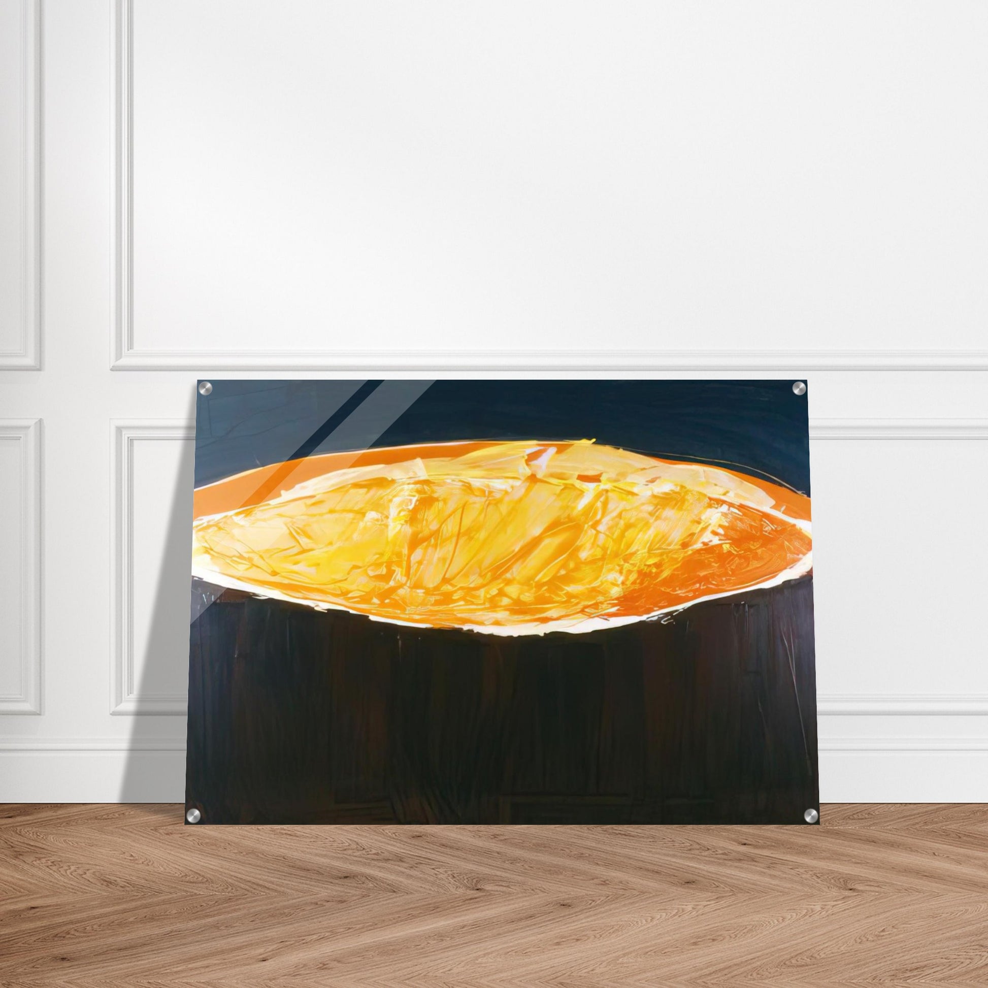 Volcano, The Heat - 1983 - Ronnie Landfield Acrylic Print - 70x100 cm / 28x40″ inches | Ronnie Landfield Wall Art | Ronnie Landfield Prints