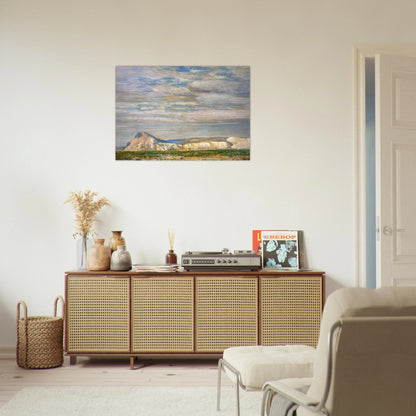 Harney Desert No. 20 - Childe Hassam Brushed Aluminum Print - 70x100 cm / 28x40 inches | Childe Hassam Aluminum Print | Childe Hassam Prints
