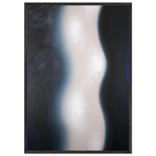 SU-38 - 1973 - Wojciech Fangor Framed Art Print – Black Wooden Frame - Default Title - -Framed Art Print