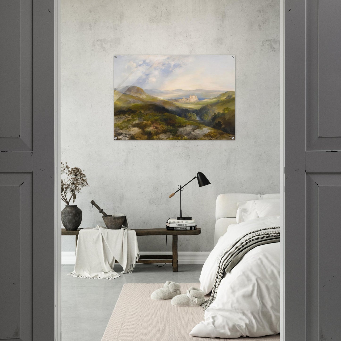 Conway Castle - Thomas Moran Acrylic Print - 70x100 cm / 28x40″ inches