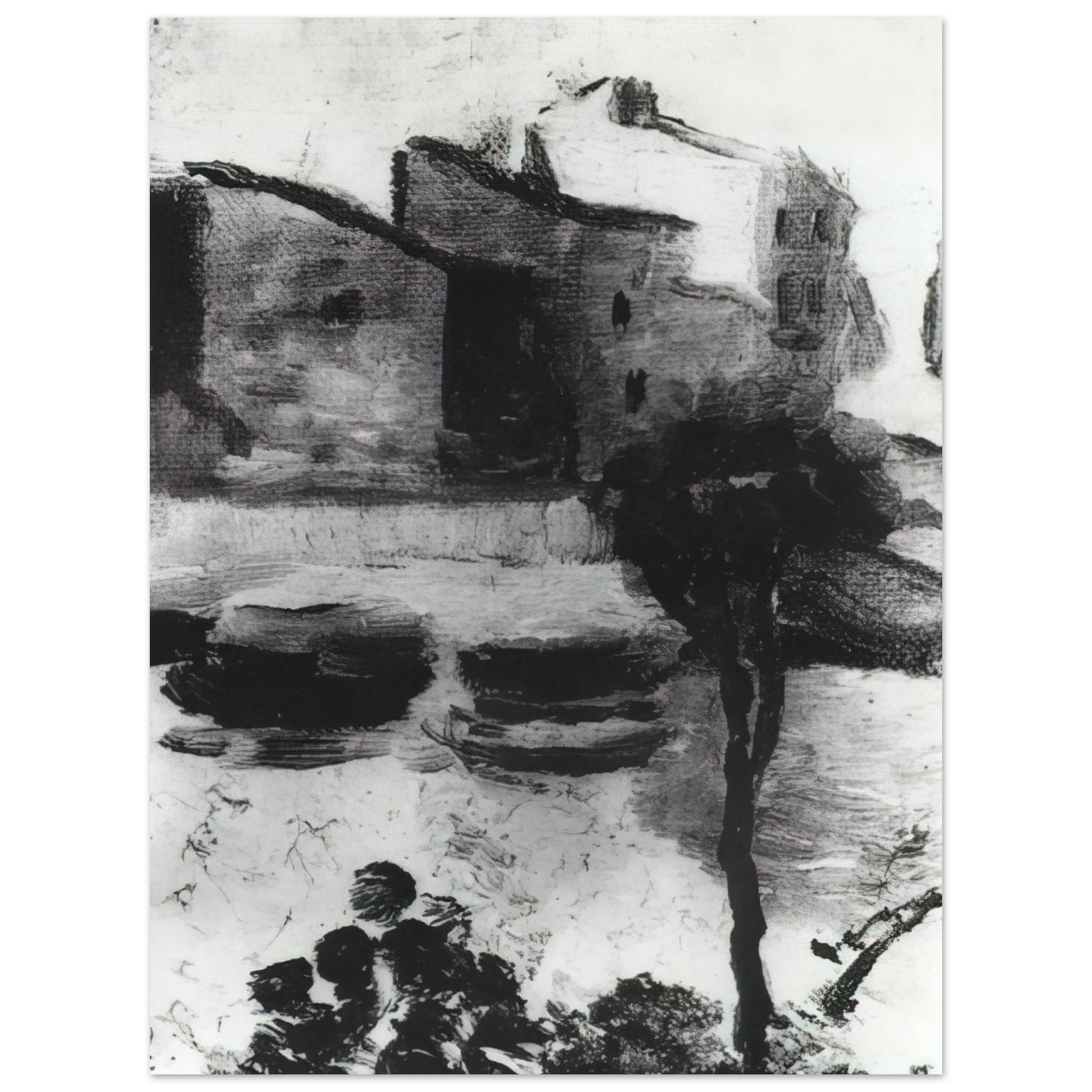 Salvador Dali - LLANE BEACH CADAQUES Fine Art Poster - Default Title