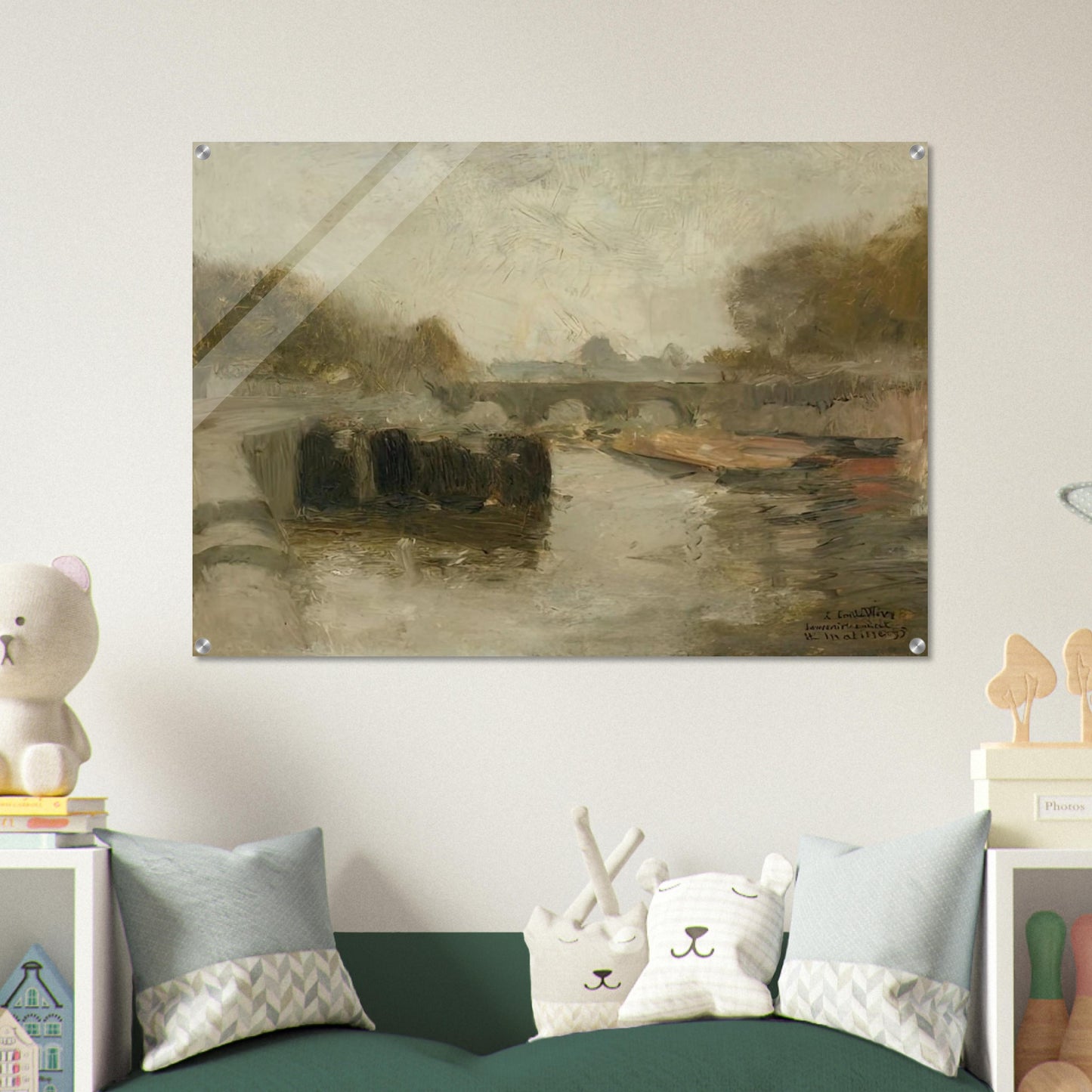 LE PONT 1895 - Henri Matisse Acrylic Print - 70x100 cm / 28x40″ inches