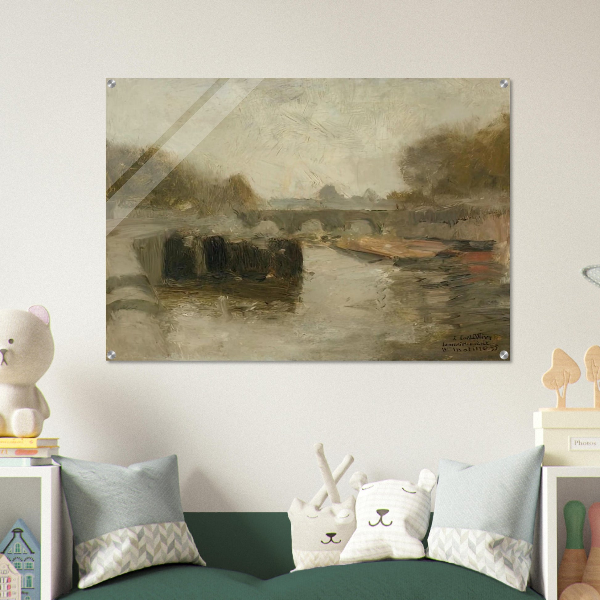 LE PONT 1895 - Henri Matisse Acrylic Print - 70x100 cm / 28x40″ inches