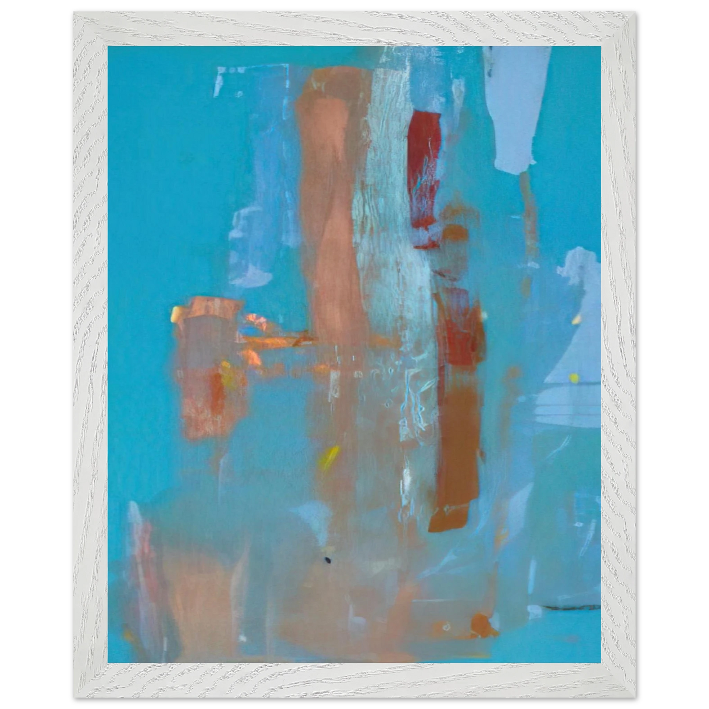 Helen Frankenthaler - In on Blue - 1976 Wall art - 60x80 cm / 24x32 inches - Fine Art Poster - -