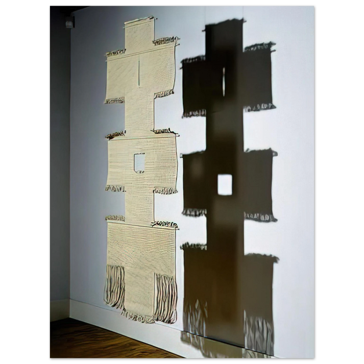 Lenore Tawney - PATH II 1966  75x100 cm / 30x40inches Fine Art Poster