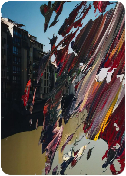 FIRENZE By Gerhard Richter Pack of 10 Post Cards | Gerhard Richter Post Cards | A6 (10.5 x 14.8 cm) - 4.1 x 5.8 inches
