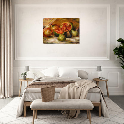 Still Life with Figs - Pierre-Auguste Renoir Acrylic Print - 70x100 cm / 28x40″ inches