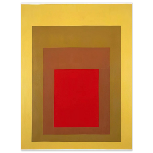 Josef Albers - HOMAGE TO THE SQUARE 1967 1 Fine Art Poster - Default Title