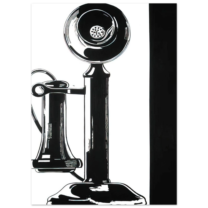 Andy Warhol - Telephone Fine Art Poster
