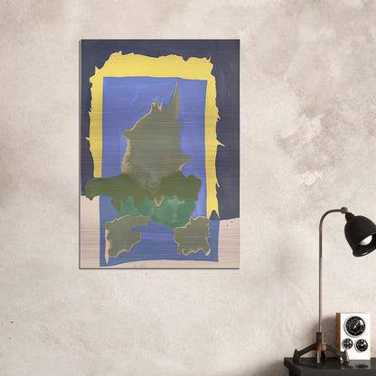 Interior Landscape, 1964- - Helen Frankenthaler Brushed Aluminum Print - 70x100 cm / 28x40 inches | Helen Frankenthaler Aluminum Print | Helen Frankenthaler Prints