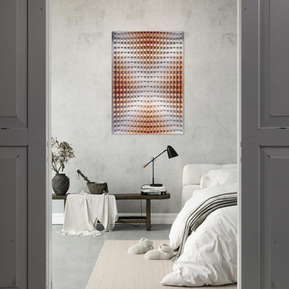 Rilievo cromodinamico - Op Art - Dadamaino Brushed Aluminum Print - 70x100 cm / 28x40 inches | Dadamaino Aluminum Print | Dadamaino Prints
