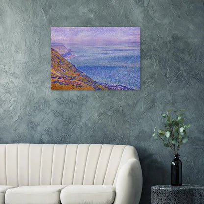 THE CAP GRIS NEZ 1900 - Theo van Rysselberghe Brushed Aluminum Print - 70x100 cm / 28x40 inches | Theo van Rysselberghe Aluminum Print | Theo van Rysselberghe Prints