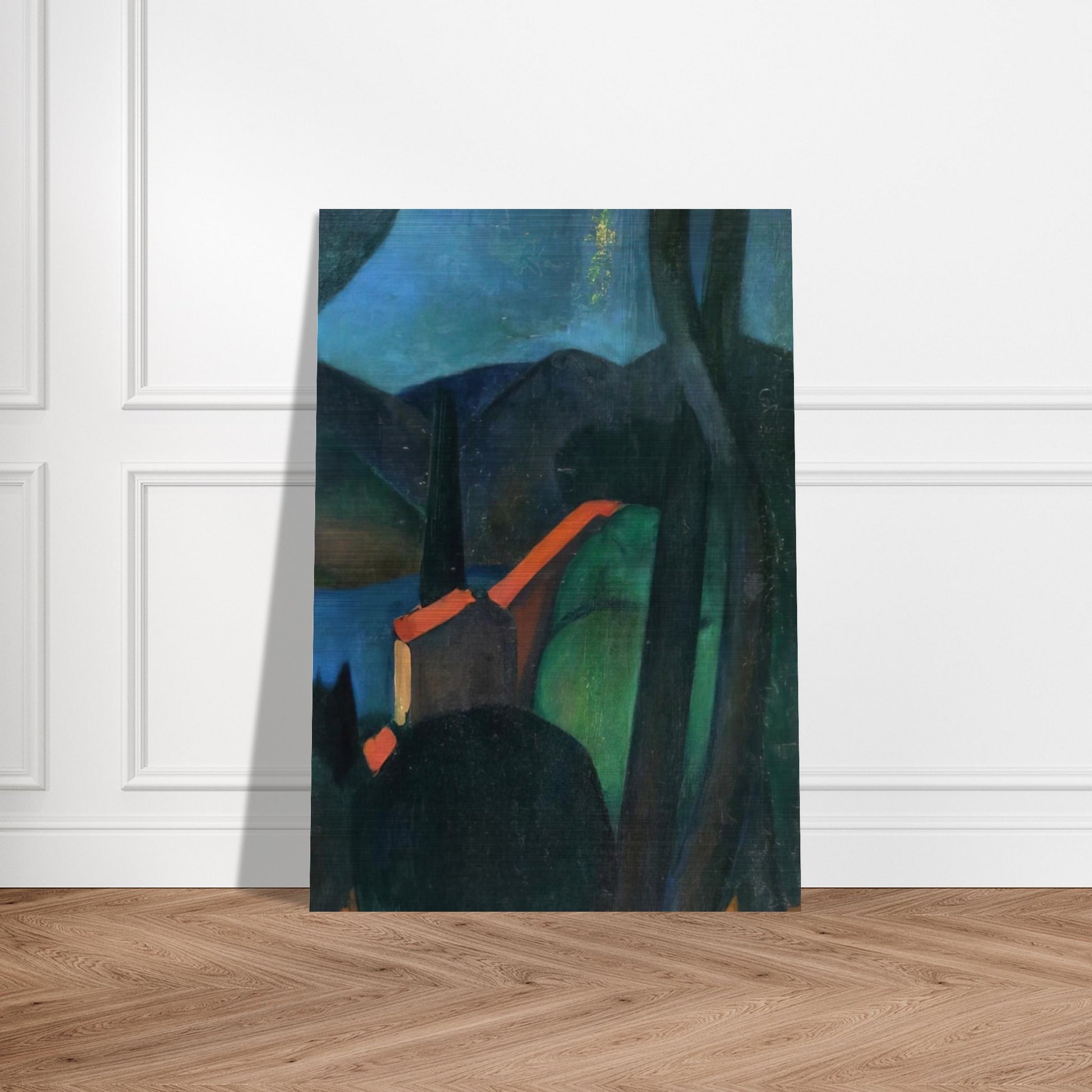 MARTIGUES LANDSCAPE 1908 - Andre Derain Brushed Aluminum Print - 70x100 cm / 28x40 inches | Andre Derain Aluminum Print | Andre Derain Prints