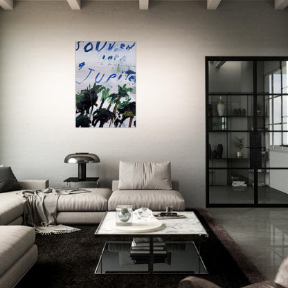 Souvenir - Cy Twombly Brushed Aluminum Print - 70x100 cm / 28x40 inches | Cy Twombly Aluminum Print | Cy Twombly Prints