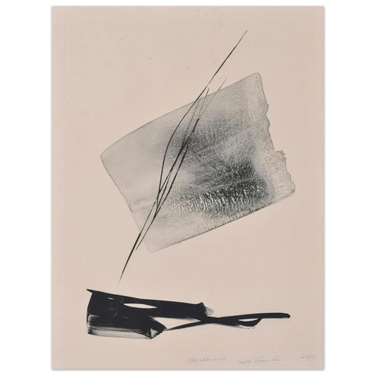 Toko Shinoda - Arrived Wind - Abstract Expressionism Fine Art Poster - Default Title