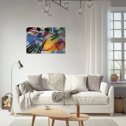 IMPROVISATION 26 ROWING 1912 - Wassily Kandinsky Brushed Aluminum Print - 70x100 cm / 28x40 inches | Wassily Kandinsky Aluminum Print | Wassily Kandinsky Prints