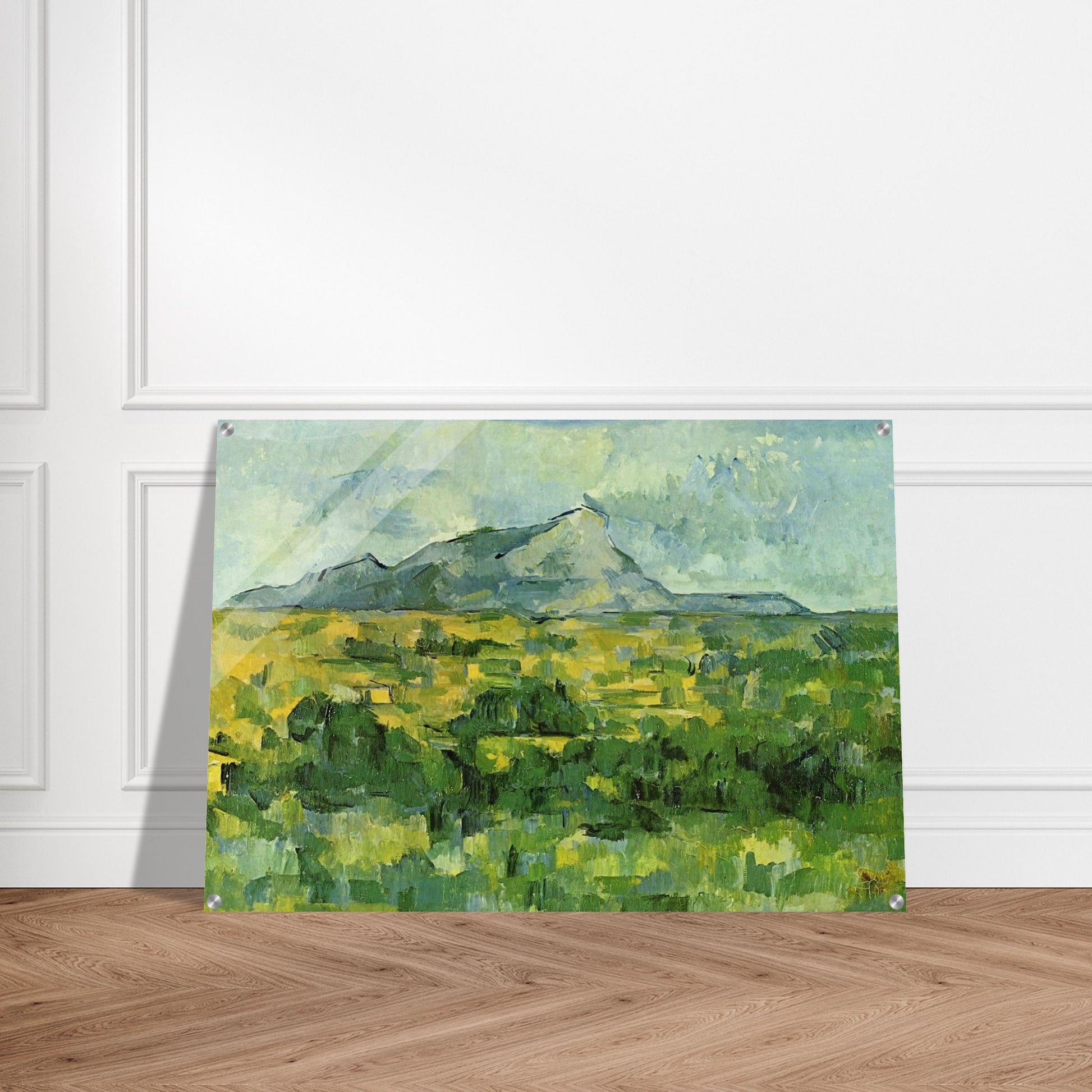 Mont Sainte-Victoire - Paul Cézanne Acrylic Print - 70x100 cm / 28x40″ inches