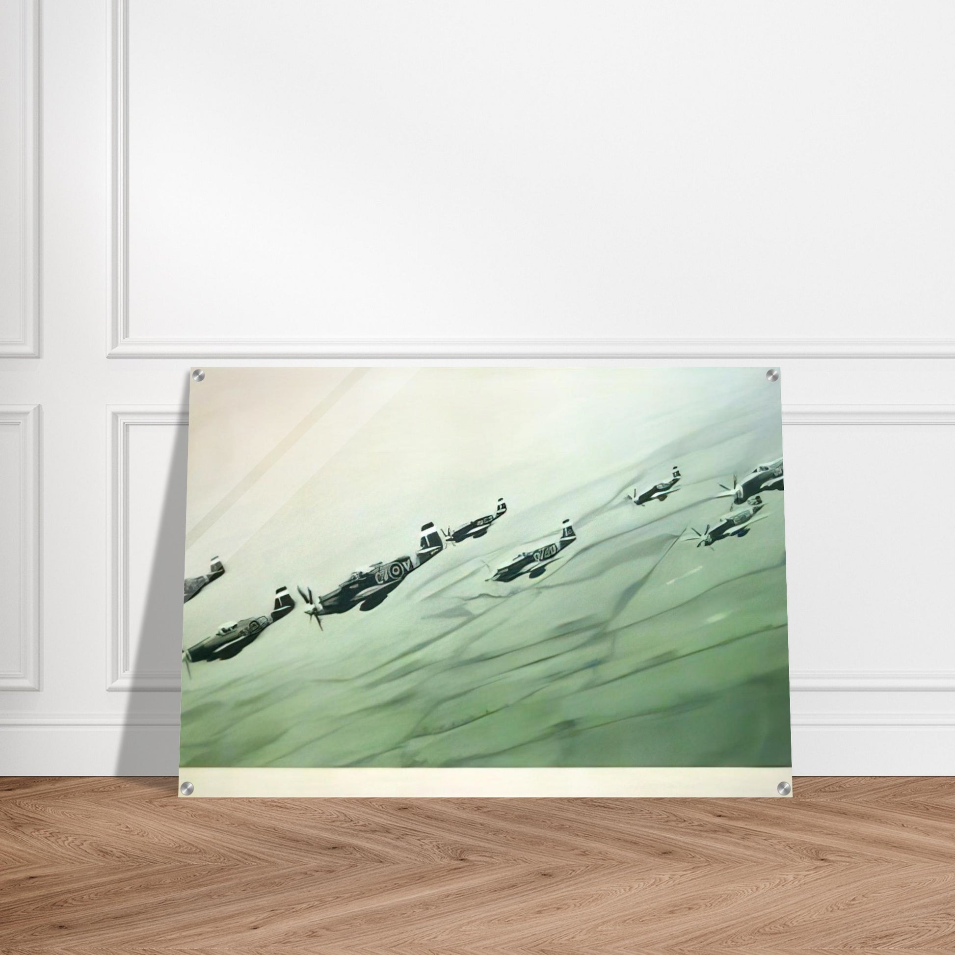 MUSTANG STAFFEL 1964 - Gerhard Richter Acrylic Print - 70x100 cm / 28x40″ inches
