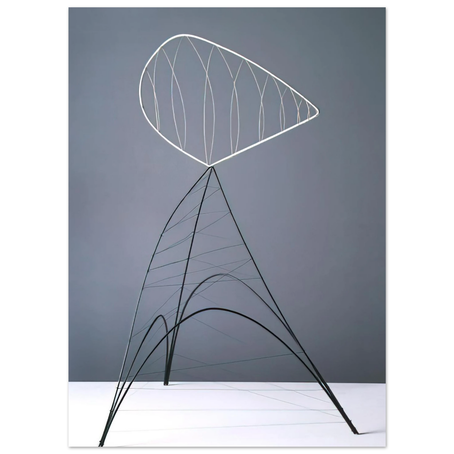 Alexander Calder - HOLLOW EGG 1939 Fine Art Poster - 40x60 cm / 16x24 inches
