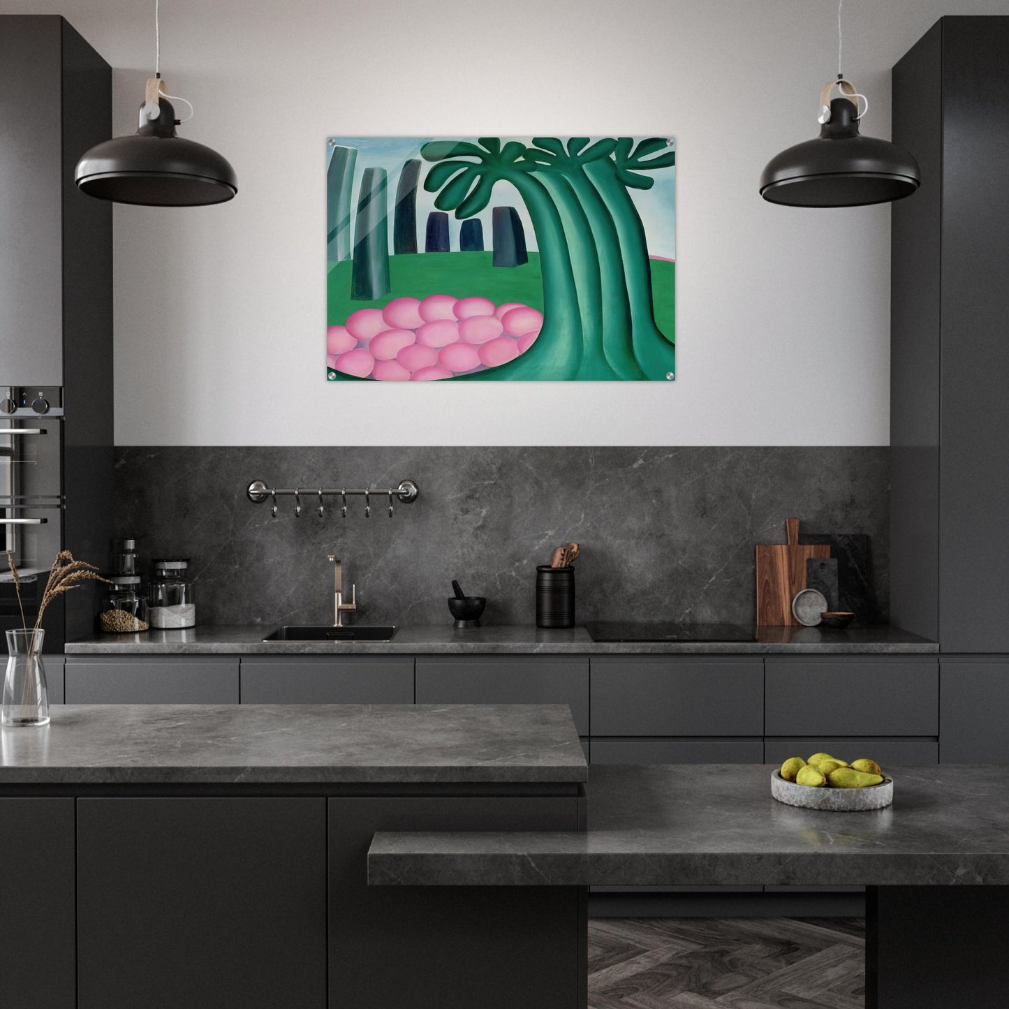 Forest - Tarsila do Amaral Acrylic Print - 70x100 cm / 28x40″ inches