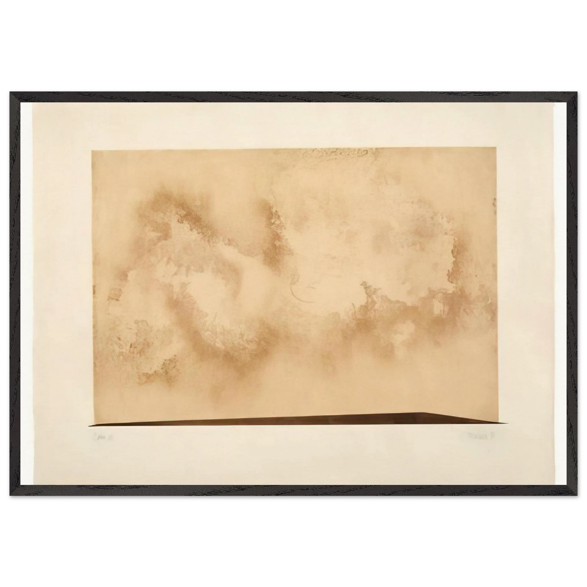 Deka 28 - 1987 - John Cage Framed Art Print – Black Wooden Frame - Default Title - -Framed Art Print