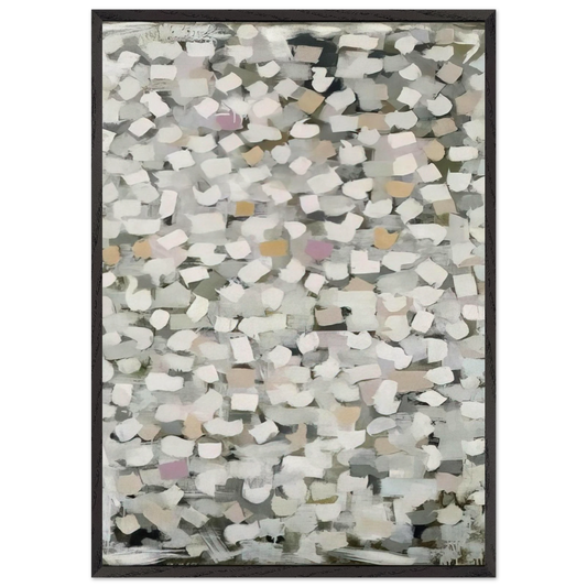 Number 1 - 1952 - Bradley Walker Tomlin Framed Art Print – Black Wooden Frame - Default Title - -Framed Art Print