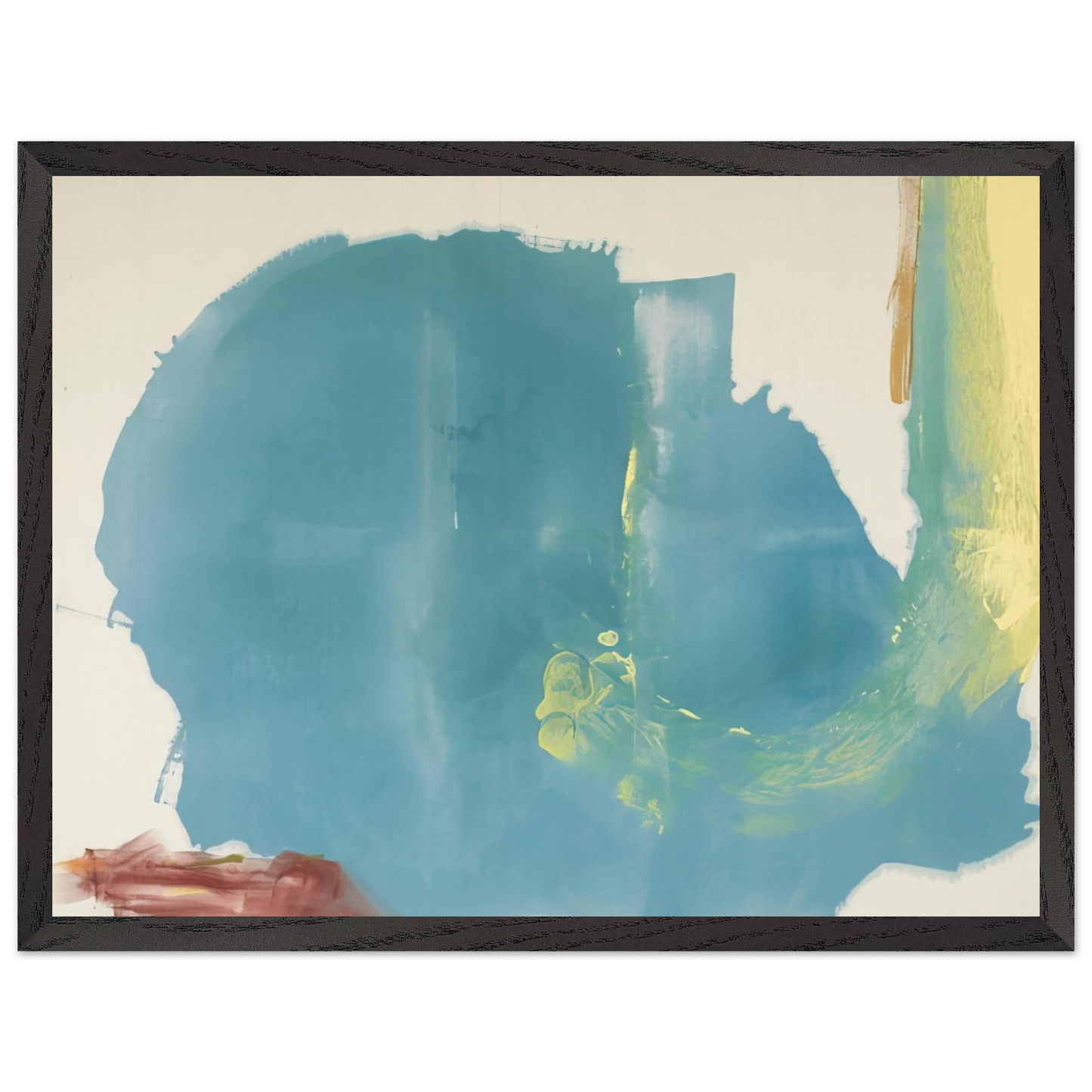 Helen Frankenthaler - Where Necessary - 1977 Wall art - 70x100 cm / 28x40 inches - Fine Art Poster - -