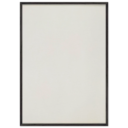 Convert - 1988 - Robert Ryman Framed Art Print – Black Wooden Frame - Default Title - -Framed Art Print