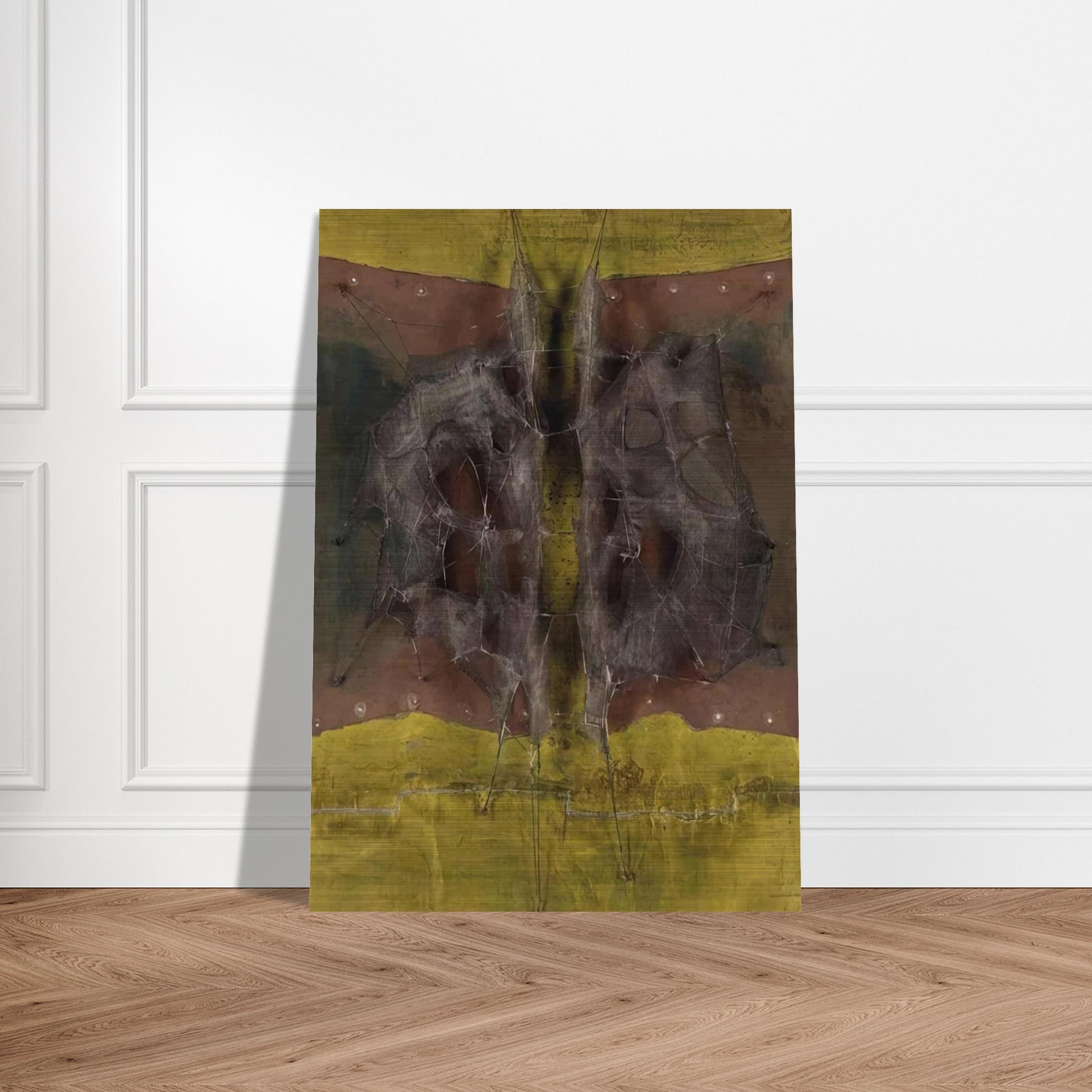 Metamorphosis Medieval - 1961 - Manuel Rivera Brushed Aluminum Print - 70x100 cm / 28x40 inches | Manuel Rivera Aluminum Print | Manuel Rivera Prints