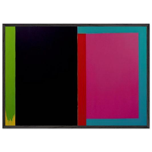 New Mexico - 1985 - Doug Ohlson Framed Art Print – Black Wooden Frame - Default Title - -Framed Art Print