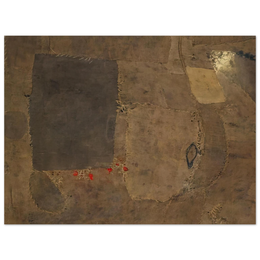 Alberto Burri - Composition Fine Art Poster - Default Title