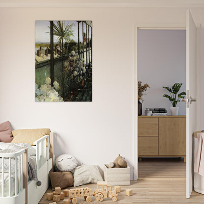 Afternoon in Nantucket - Childe Hassam Brushed Aluminum Print - 70x100 cm / 28x40 inches | Childe Hassam Aluminum Print | Childe Hassam Prints