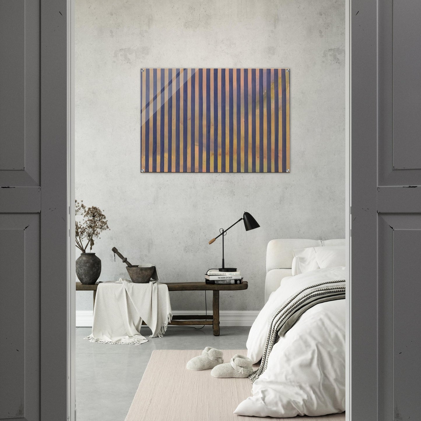 Untitled - 1959 - Gene Davis Acrylic Print - 70x100 cm / 28x40″ inches | Gene Davis Wall Art | Gene Davis Prints