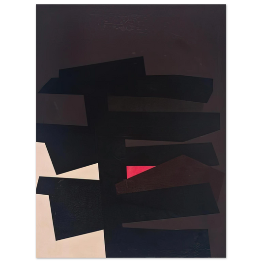 Karl Benjamin - BB #8 - 1962 Fine Art Poster - Default Title