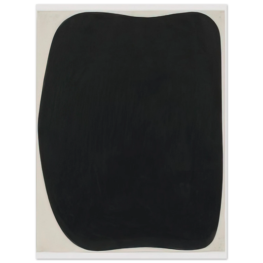 Ellsworth Kelly - Study for Black Ripe Fine Art Poster - Default Title