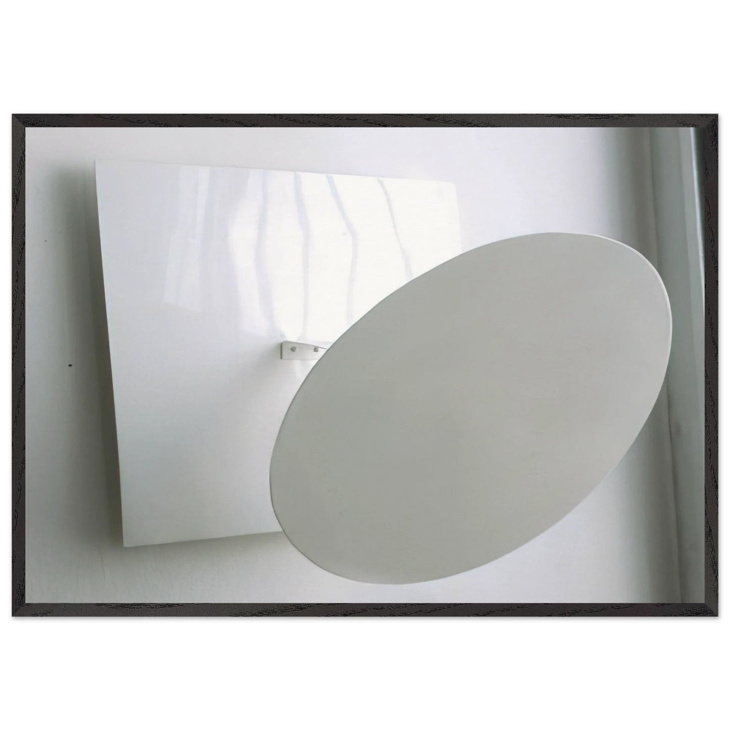 Amazonia White - 1989 - Lygia Pape Framed Art Print – Black Wooden Frame - Default Title - -Framed Art Print