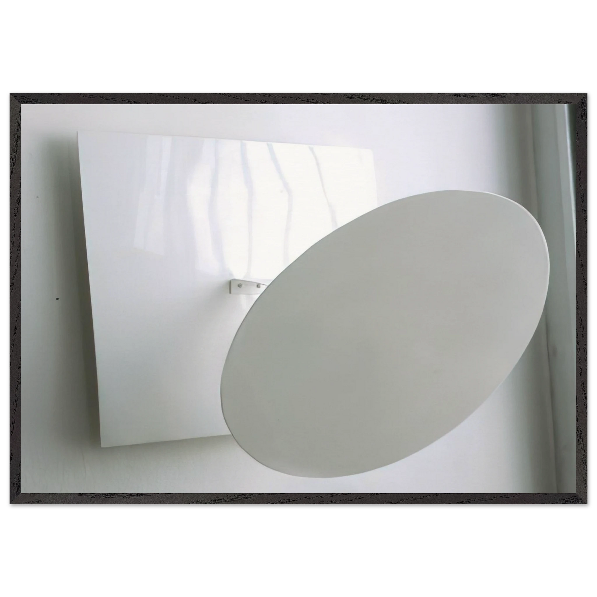 Amazonia White - 1989 - Lygia Pape Framed Art Print – Black Wooden Frame - Default Title - -Framed Art Print