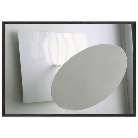Amazonia White - 1989 - Lygia Pape Framed Art Print – Black Wooden Frame - Default Title - -Framed Art Print