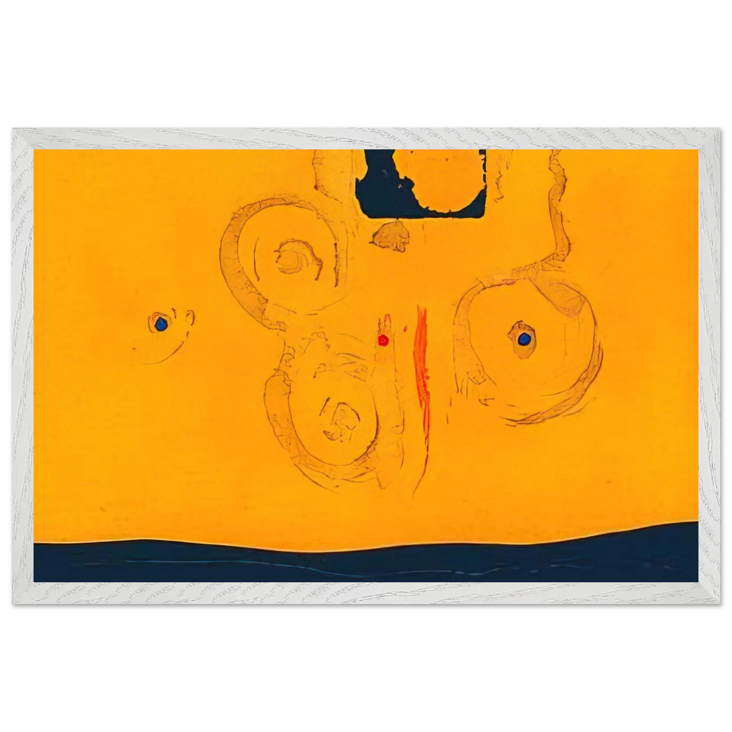 Helen Frankenthaler - Plaza Real - 1988 Wall art - 30x40 cm / 12x16 inches - Fine Art Poster - -